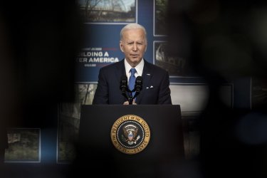 Biden Announces How the Bipartisan Infrastructure Law Will Rebuild America's Bridges