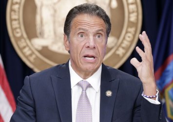 Governor Andrew Cuomo Holds a Briefing in New York