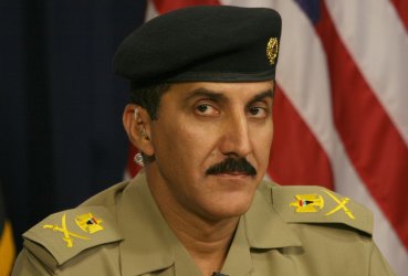 Iraqi military spokesman and U.S. Brigadier General speak on the Iraq War in Baghdad