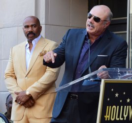 Steve Harvey receives a star on the Hollywood Walk of Fame in Los Angeles