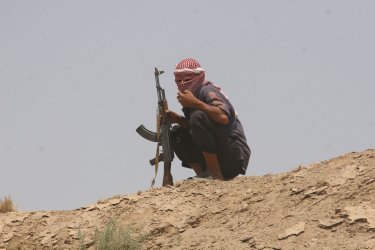 "Awakening Council" fighters on guard in Iraq