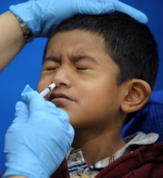 H1N1 vaccine given at elementary school in Virginia