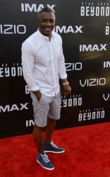 Idris Elba attends the "Star Trek Beyond" premiere in San Diego