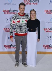 Kristen Bell and Dax Shepard attend "A Bad Moms Christmas" premiere in Los Angeles