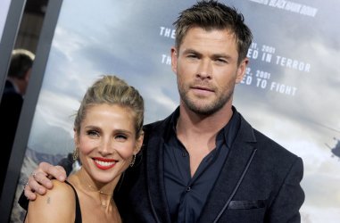 Chris Hemsworth at world premiere of '12 Strong'