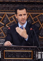 Syrian President Bashar al-Assad Address Parliament