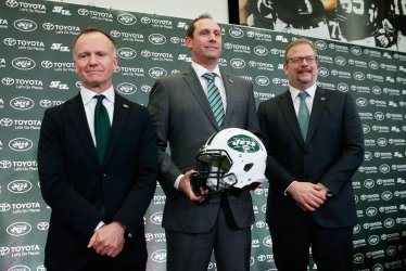 New York Jets head coach Adam Gase intorudced in New Jersey