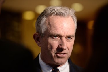 Robert F. Kennedy Jr.  Arrives at Trump Tower in New York