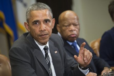President Obama Meets with Civil Rights Leaders