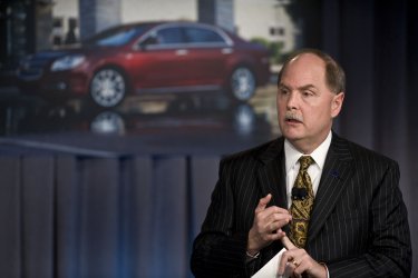FIRST PRESS FOR NEW CEO OF GENERAL MOTORS