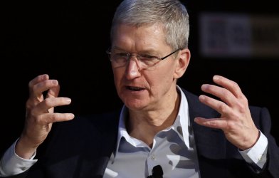 Apple CEO Tim Cook speaks at "Climate Week NYC"