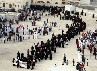 Funeral for a Protester Killed in Bahrain
