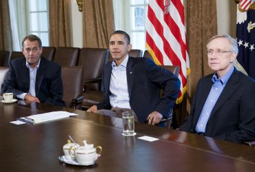 OBAMA MEETS WITH CONGRESSIONAL LEADERSHIP