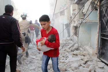 Dozens Killed After  Airstrikes In Syria