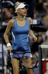 Kournikova and Hingis take on Wilande and Cash in doubles exhibition match at the U.S. Open in New York