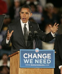 Barack Obama campaigns in Kissimmee, Florida