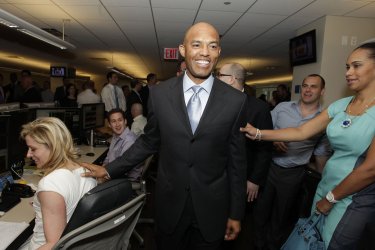 New York Yankees Mariano Rivera at the 2012 BTIG Commissions for Charity Day in New York