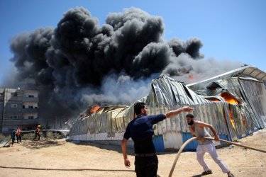 The Israeli Air Strikes on Gaza Continued
