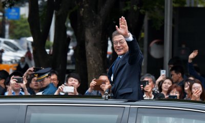 New South Korea's President Moon Jae-in Inauguration