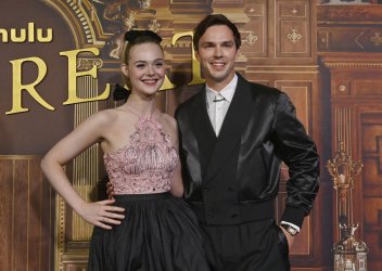 Nicholas Hoult and Elle Fanning Attend "The Great" Premiere in Los Angeles