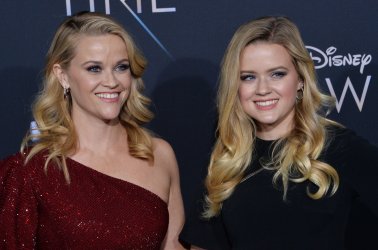 Reese Witherspoon and Ava Elizabeth Phillippe attend the premiere of "A Wrinkle in Time" in Los Angeles
