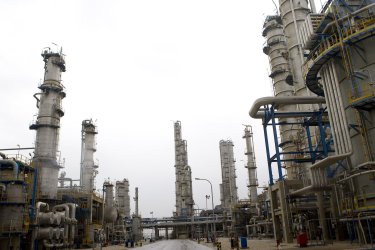 Nouri Petrochemical Complex in Assalouyeh, Iran