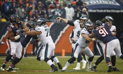 NFC Wild Card Playoff Chicago Bears and Philadelphia Eagles in Chicago