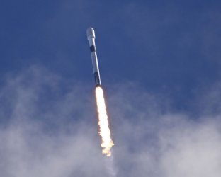 SpaceX Launches Galaxy Satellites from the Cape Canaveral Space Force Station, Florida