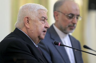 Syrian Foreign Minister Walid al-Muallem in Tehran for Talks
