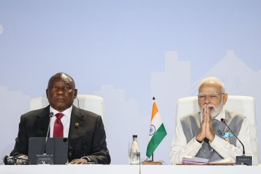 Leaders Speak During 2023 BRICS Summit in Johannesburg, South Africa