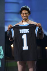 NFL Draft Number One Pick Bryce Young Poses for a Photo