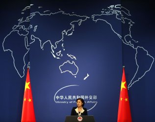Chinese Foreign Ministry spokesman Hua holds press briefing in Beijing