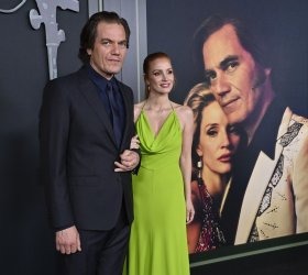 Michael Shannon and Jessica Chastain Attend the "George & Tammy" Premiere in Los Angeles