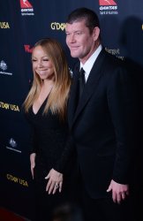 Mariah Carey and James Packer attend the G'Day USA gala in Los Angeles
