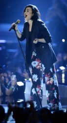 Demi Lavato performs at WE Day empowerment event in Inglewood