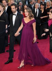Natalie Portman arrives for the 83rd annual Academy Awards in Hollywood