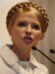 UKRAINIAN OPPOSITION LEADER TYMOSHENKO PRESENTS HER NEW POLITICAL PLAN