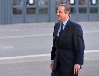 David Cameron Arrives at Opening of UN Climate Summit Near Paris