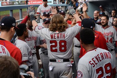 Nationals Jason Werth hits solo home run in game three of the NLDS