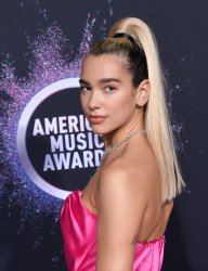 Dua Lipa attends American Music Awards in LA