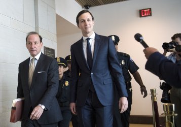 Jared Kushner Arrives to meet with the House Intelligence Committee on his Russian Meetings in Washington, D.C.
