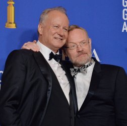 Stellan SkarsgŒrd and Jared Harris win awards at the 77th Golden Globe Awards in Beverly Hills