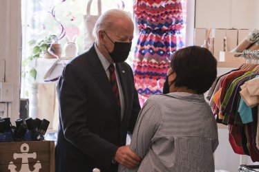 President Joe Biden Visits Local Small Businesses