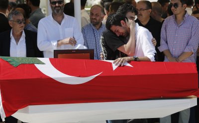 Funeral of  the Victims of the Coup Attempt in Turkey