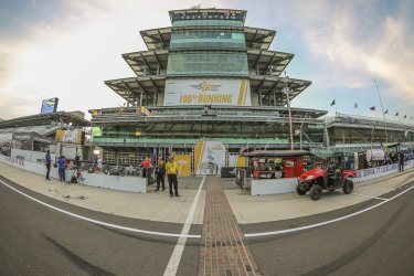 Preparations at the Indianapolis Motor Speedway