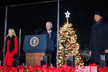 President Biden Lights the National Christmas Tree