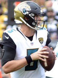 Jaguars Quarterback Blake Bortles in Pittsburgh