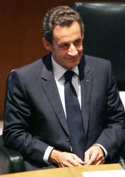 French president Nicolas Sarkozy at the General Assembly at United Nations