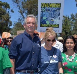 Thousands gather for the People's Climate March in Wilmington, California