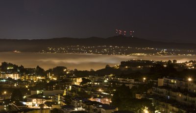 Fog cools San Francisco